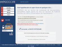 Tablet Screenshot of hypodoc.fr